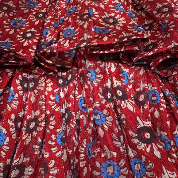 RESET by Jane Red, Floral, Mini Skirt - Picture 6 of 6